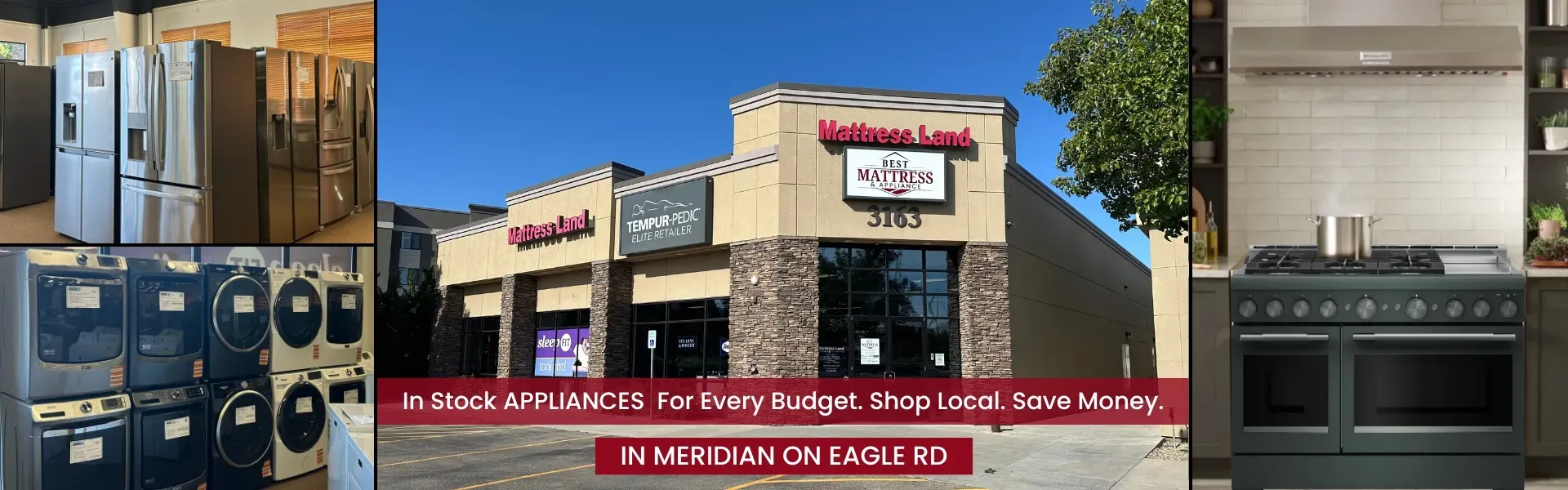 Appliances, Refrigerators, Washers and Dryers